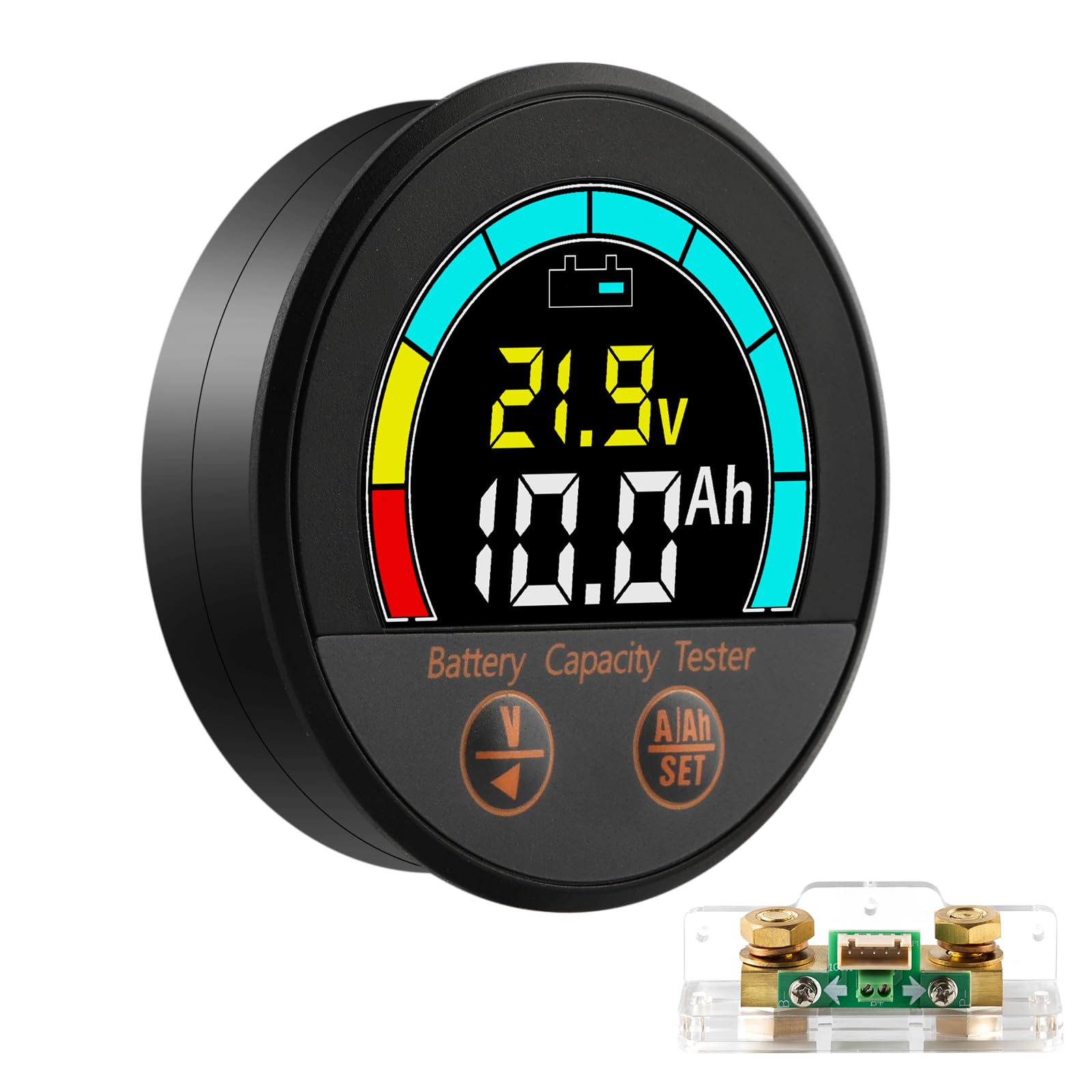 Amazon.co.jp: Coolschmax 100Aシャントバッテリー容量モニター